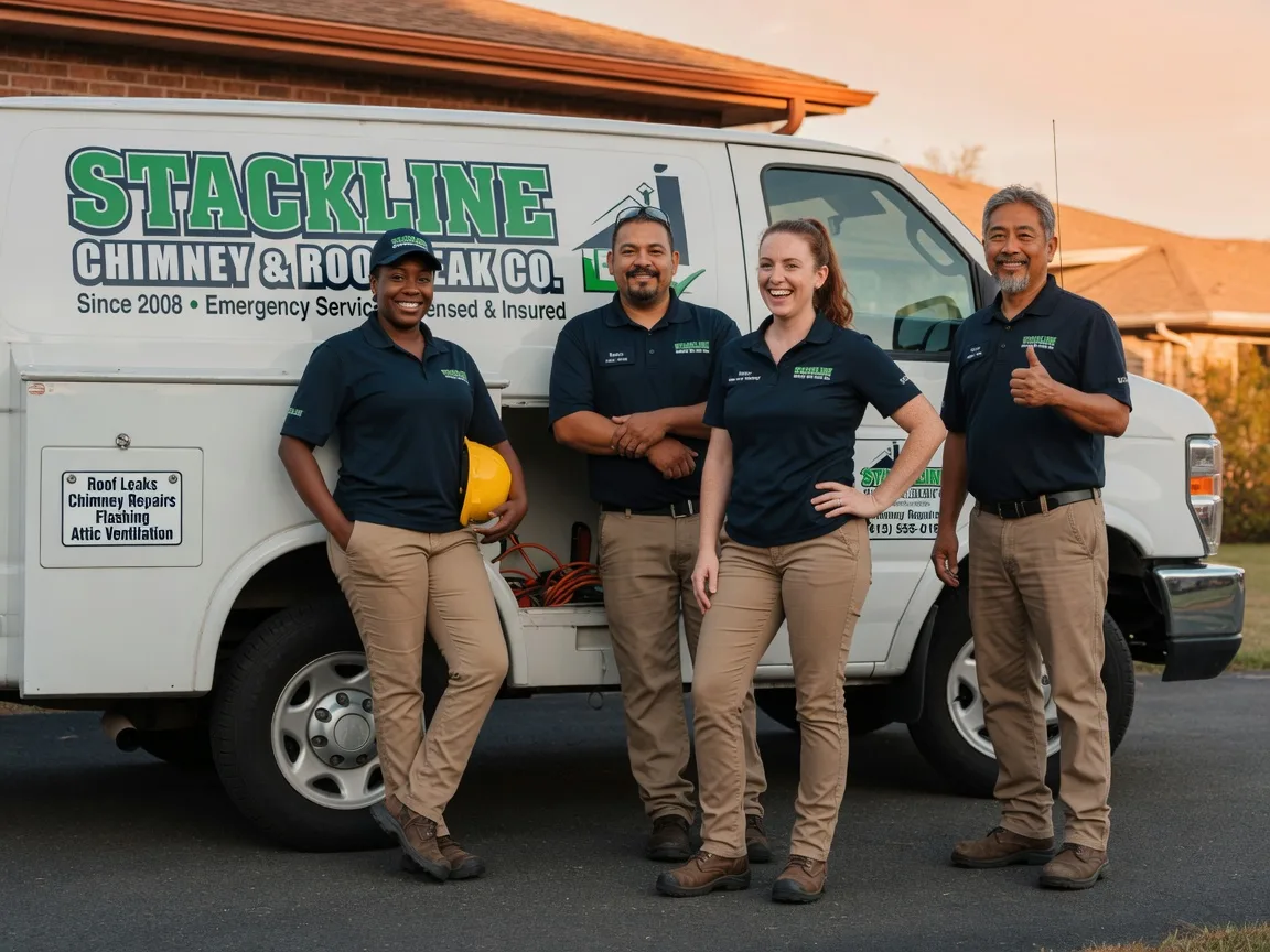 Chimney flashing repair company in Kamrar, IA